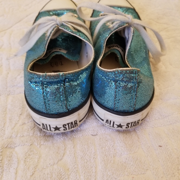 Converse Turquoise Glitter - Picture 4 of 6